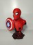 Spiderman & Kalkan Civil War (Örümcek Adam) Dekoratif, Biblo, Büst, Figür (15 Cm) 2