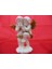 Qqc Melek ÇİFTİ>>8X5X11,5 cm Dekoratif Hediyelik Ev Ofis Aksesuarı 1