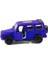 Metal Mercedes G63 Çek Bırak Model Araba Mavi Işıklı 12 cm 2