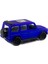 Metal Mercedes G63 Çek Bırak Model Araba Mavi Işıklı 12 cm 3