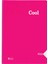 K.color A4 60 Yaprak Kareli Pp Kapak Spiralli Cool Defter 5