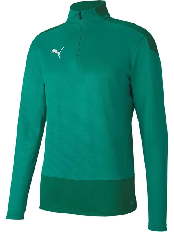 Puma Teamgoal 23 Training 1 4 Zip Top Erkek Futbol Antrenman Sweatshirts 65647605 Yeşil