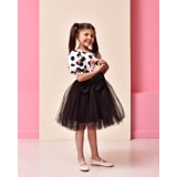 Eylul Elif Butik Minnie Mouse  Desenli Kız Çocuk Elbise