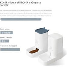 Qingyu 2 Parçalı Otomatik Evcil Hayvan Yemek ve Su Kabı Seti(Yurt Dışından)