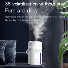 KKmoon Bluetooth Hoparlör ile 1000 ml. Mist Nemlendirici Difüzör (Yurt Dışından)