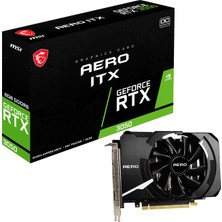 MSI Geforce Rtx 3050 Aero Itx 8g  Gddr6 128BIT Nvıdıa Ekran Kartı