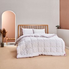 Taç Balance Mikrojel Tek Kişilik Yorgan Beyaz