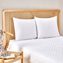 Taç Eco Care Sıvı Geçirmez 50x70 Yastık Alez Beyaz