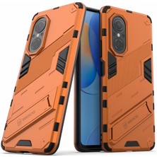 Xshine Tpu Combo Case Kickstand Tasarım Koruyucu Cep Telefon Kılıfı Honor 50 Se/huawei Nova 9 Se - Kırmızı (Yurt Dışından)