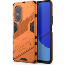 Xshine Tpu Combo Case Kickstand Tasarım Koruyucu Cep Telefon Kılıfı Honor 50 Se/huawei Nova 9 Se - Kırmızı (Yurt Dışından)