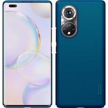 Xshine Buzlu Kalkan Iyi Korumalı Mat Yüzey Honor 50 Pro Için Sert Pc Telefon Kapak Kılıfı / Huawei Nova 9 Pro - Siyah (Yurt Dışından)