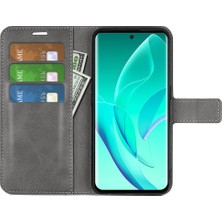 Xshine Için 60 Dokulu Pu Deri Tpu Iç Koruyucu Kılıf Stand Folio Flip Cüzdan Telefon Kapağı - Sarı (Yurt Dışından)