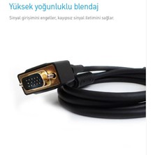 PrimeX Plus Prolink TPB002-1500 15 Metre VGA Kablo Filtreli, VGA To VGA Kablo Altın Uçlu