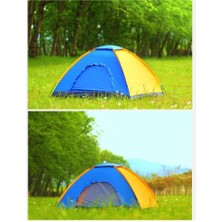 BSSM Kolay Kurulumlu Pratik Kamp Çadırı 6 Kişilik  (220X250X150)