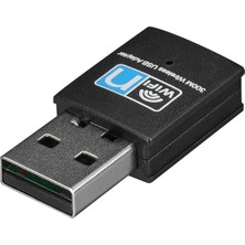 Hytech HY-300N 2.4GHz 300MBPS(2T2R) 2dbi Dahili Antenli USB Kablosuz Mini Adaptör