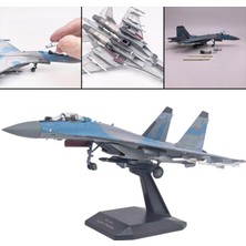 Elodie 1/100 Su-35 Uçak Uçak Uçak Modeli Ev Dekor Için Koleksiyon (Yurt Dışından)