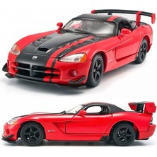 Bburago 1:24 Dodge Viper Srt 10 Acr Kırmızı Model Araba