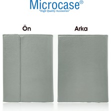 Microcase iPad 7.nesil 10.2 Inch 2019 Sleeve Serisi Mıknatıs Kapaklı Standlı Kılıf - Gri