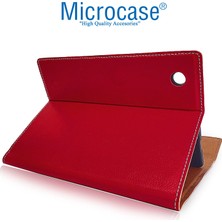 Microcase iPad 7.nesil 10.2 Inch 2019 Sleeve Serisi Mıknatıs Kapaklı Standlı Kılıf -Fuşya