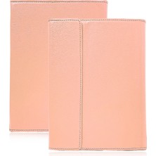 Microcase iPad 7.nesil 10.2 Inch 2019 Sleeve Serisi Mıknatıs Kapaklı Standlı Kılıf - Toz Pembe