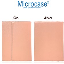 Microcase iPad 7.nesil 10.2 Inch 2019 Sleeve Serisi Mıknatıs Kapaklı Standlı Kılıf - Toz Pembe