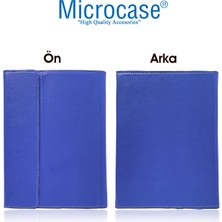 Microcase iPad 9.nesil 10.2 Inch 2021 Sleeve Serisi Mıknatıs Kapaklı Standlı Kılıf - Saks Mavi