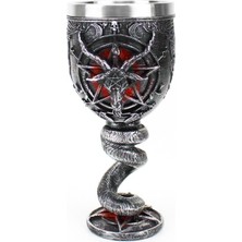 Xinh Kadeh Pentagram Boynuz Şarap Cam Gotik Wicca Pagan Mistik Tankard Kahve Bira Kupalar Mistik Wicca Fan Hediye | Şarap Kadehleri