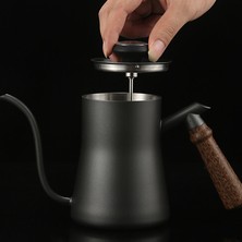 Xinh 550ML Kahve Makinesi El Cezve Ev Asılı Kulak Pot Mini Paslanmaz Çelik Damla Tipi Termometre ile Coffeeware Araçları | Kahve Tencereler(Yurt Dışından)