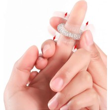 Xinh 30 Adet Acupressure Parmak Masaj Halkası Dikenli Duyusal Parmak Yüzük