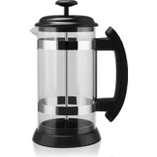 Xinh Fransız Basın Kahve / Çay Brewer Cezve Kahve Makinesi Su Isıtıcısı 1000 ml Paslanmaz Çelik Cam Termos Barista Araçları Coffee Carafe | Kahve Kapları