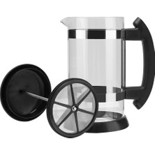 Xinh Fransız Basın Kahve / Çay Brewer Cezve Kahve Makinesi Su Isıtıcısı 1000 ml Paslanmaz Çelik Cam Termos Barista Araçları Coffee Carafe | Kahve Kapları