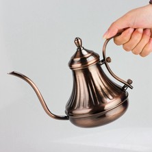 Xinh Gooseneck Coffee Pot Uzun Öfke Damla Kahve Su Isıtıcısı Kahve Makinesi Çaydanlık 304 Paslanmaz Çelik Moka Pot | Kahve Tencere