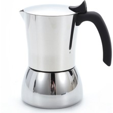 Xinh Kahve Makinesi Paslanmaz Çelik Mocha Espresso Percolator Pot Kahve Makinesi Moka Pot 6 Kupası Stopetop Kahve Makinesi | Kahve Tencere