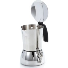 Xinh Kahve Makinesi Paslanmaz Çelik Mocha Espresso Percolator Pot Kahve Makinesi Moka Pot 6 Kupası Stopetop Kahve Makinesi | Kahve Tencere