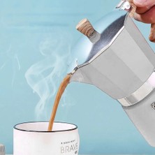 Xinh Manuel Kahve Makinesi Pot Moka Pot Italyan Kahve Su Isıtıcısı Makinesi Ev Ofis Içme Cihazı Barista Aksesuarları | Kahve Tencereler