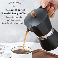 Xinh 300ML Moka Pot Alüminyum Italyan Espresso Kahve Makinesi Latte Percolator Soba Kahve Pot Ev Açık Stopetop Mocha Pot | Kahve Tencere