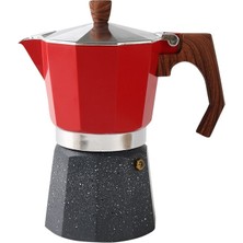 Xinh Talian Tarzı Moka Pot Türk Cezve Sekizgen El Yapımı Alüminyum Pot Kahve Eşyaları | Kahve Tencereler