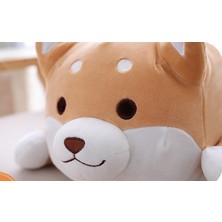 Xinh 40 cm Sevimli Yağ Shiba Inu Köpek Peluş Oyuncak Dolması Yumuşak Kawaii Hayvan Bebekler Karikatür Yastık Çocuklar Için Güzel Hediye Bebek Çocuk Kaliteli | Doldurulmuş ve peluş Hayvanlar