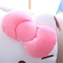 Xinh 1 Adet 40 cm Sevimli Çilek Pembe Kedi Peluş Bebek Yaratıcı Apple Karikatür Hayvan Oyuncak Kız Ödülüçü Tatil Hediye Bebek Uyku Yastığı | Doldurulmuş ve peluş Hayvanlar (Pembe)(Yurt Dışından)