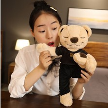 Xinh 40 cm Yaratıcı Yoga Giyinmiş Ayı Peluş Oyuncak Yumuşak Dolması Karikatür Hayvan Çeşitli Eylemler Ayı Bebek Çocuklar Için Komik Hediye Bebek Kızlar | Doldurulmuş peluş Hayvanlar