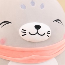 Xinh 1 Parça 45 cm Sevimli Donanma Serisi Peluş Oyuncak Karikatür Deniz Aslan Peluş Bebek Yumuşak Aşağı Pamuk Dolması Bebek Yastık Ev Kanepe Yatak Decoratio | Doldurulmuş ve peluş Hayvanlar