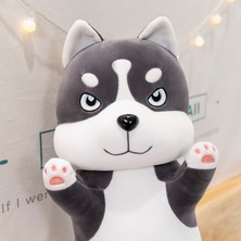 Xinh 1 Adet 70 cm Kawaii Uzun Yastık Husky Peluş Oyuncaklar Sevimli Dolması Yumuşak Hayvan Köpek Uyku Yastığı Çocuklar Için Bebek Kız Hediyeler | Doldurulmuş ve peluş Hayvanlar