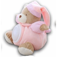 Xinh Kawaii Teddy Bear Müzikal Işık Peluş Bebekler Pat Lamba Uyku Konfor LED Gece Lambası Yatıştırıcı Ayı Oyuncaklar Çocuklar Için Bebek Hediyeleri | Doldurulmuş ve peluş Hayvanlar