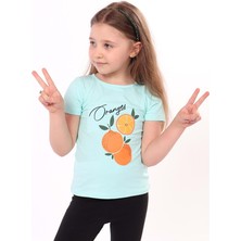 Toontoy Kız Bebek Baskılı Tişört