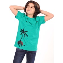 Toontoy Kids Toontoy Erkek Çocuk Baskılı Tişört