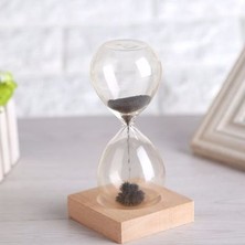Himarry Ahşap Ayaklı Manyetik Kum Saati Dekoratif Hediyelik