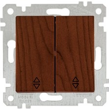 Mutlusan Rita Mek Tuş Komütatör Vavien(Vidalı) Ceviz