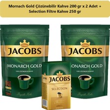 Jacobs Monarch Gold Kahve 400 gr + Selection Filtre Kahve 250 gr