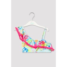 Penti Kız Çocuk Discovery One Shoulder Bikini Takımı