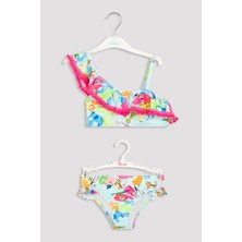 Penti Kız Çocuk Discovery One Shoulder Bikini Takımı